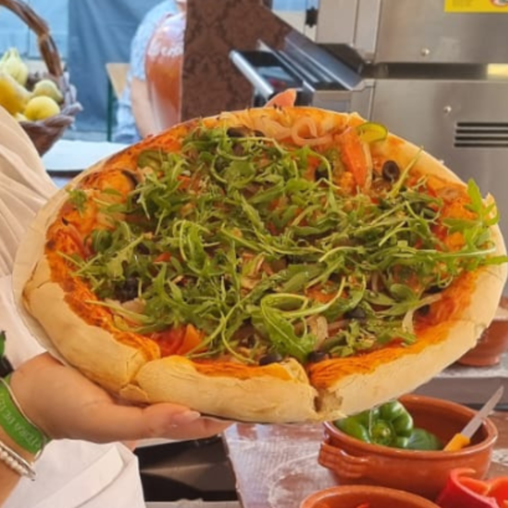 Pizza na Pedra - Pão D´Alho com Queijo Amanteigado 